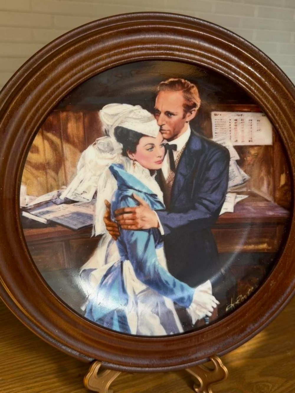 Gone with the Wind Golden Anniversary Collectible Plate